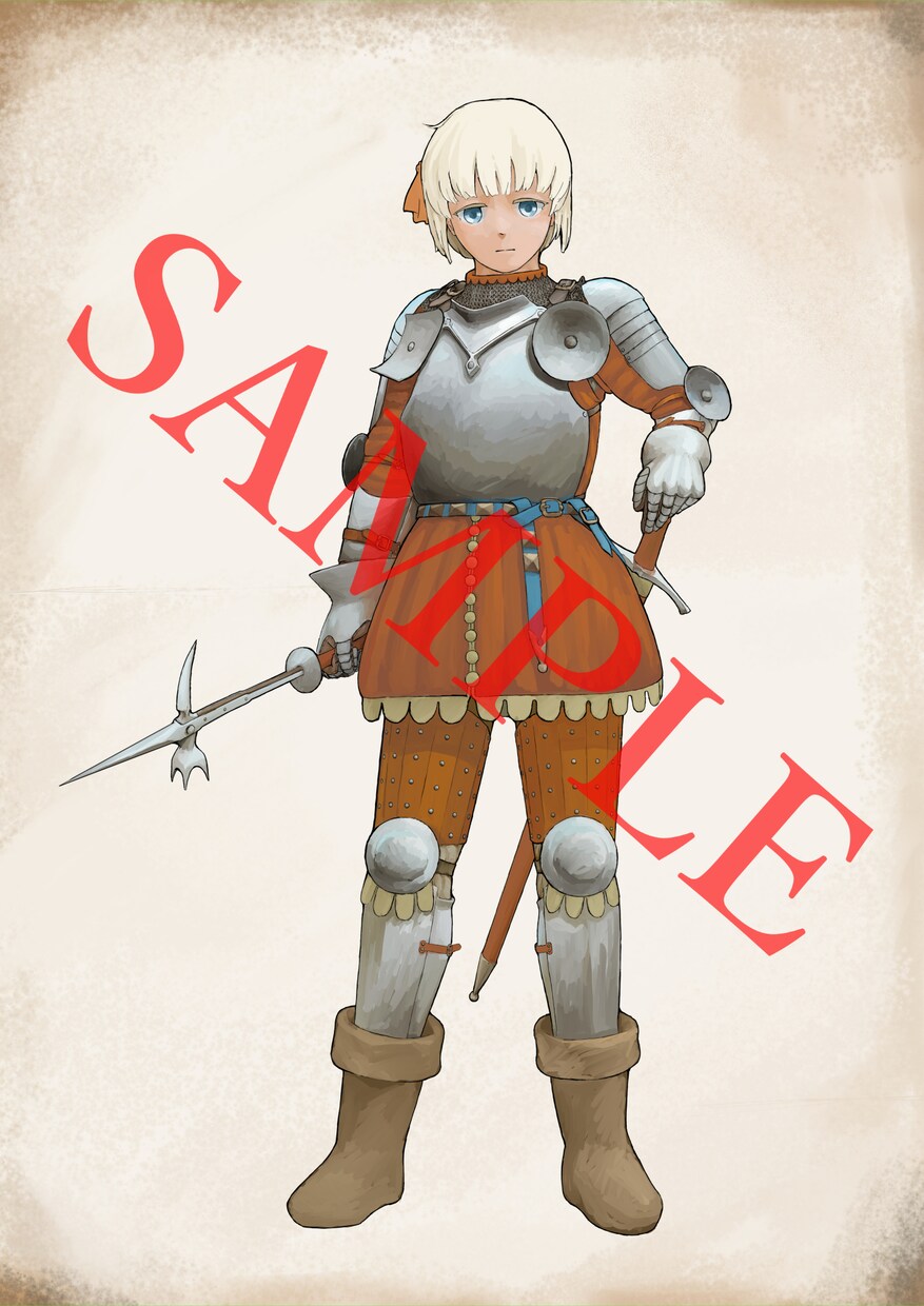 人物やモンスターのイラスト請け負います TRPGなどに使用する西欧ファンタジー風のイラストを描きます イメージ9