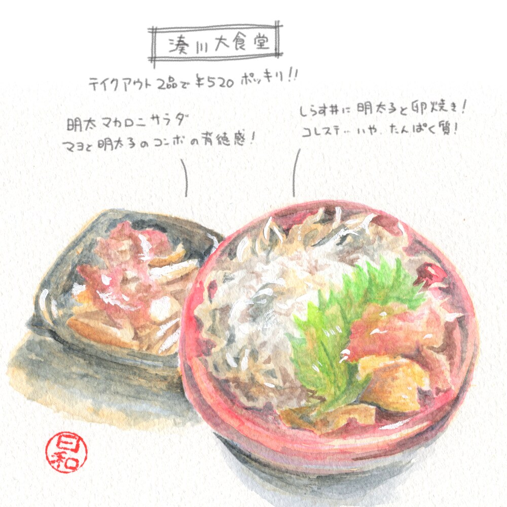 食べ物の水彩画（アナログ）描きます お店のメニューやレシピサイトにイメージ画を載せませんか？ イメージ3