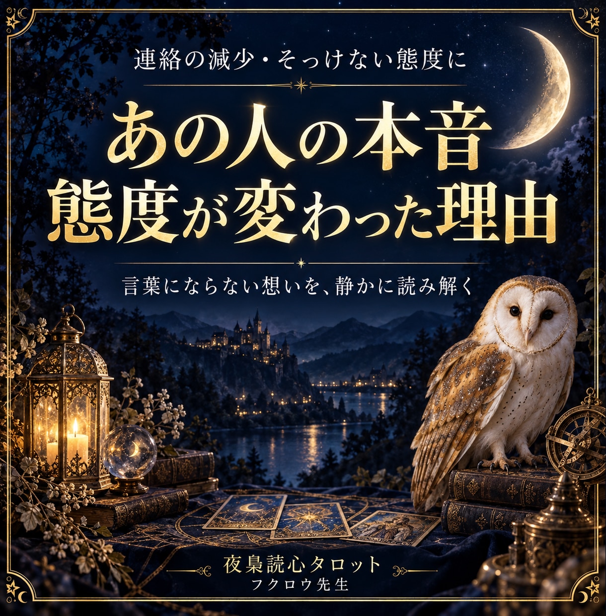 あの人の本音と態度の理由を占います 連絡減少やそっけない態度の裏側を読み解きます イメージ1