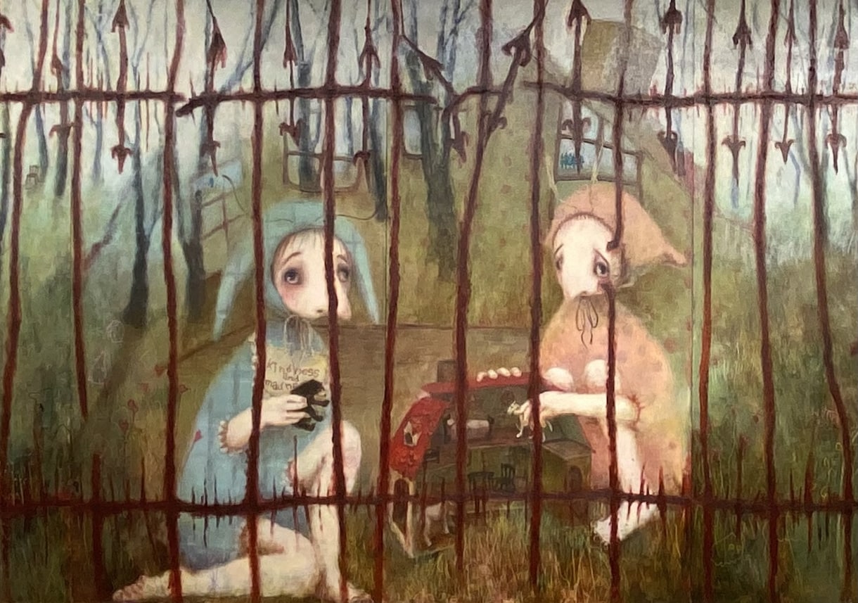 ３つのキーワードから妖精さんの空想画を描きます メルヘンな絵画をお家に飾りませんか？ イメージ1