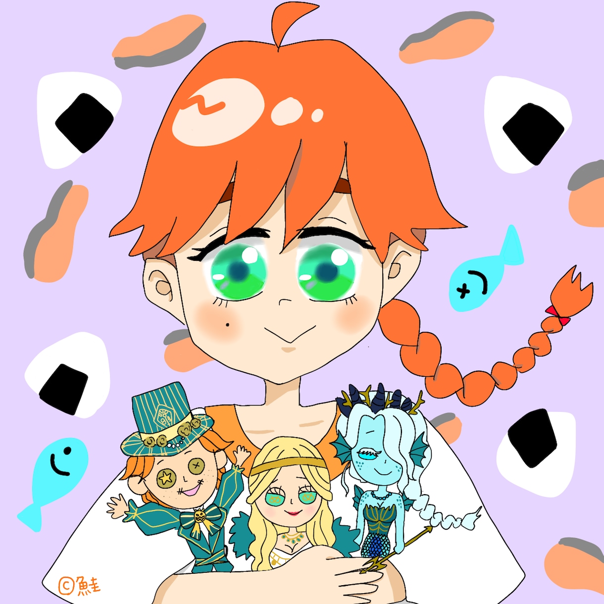 SNSアイコン描きます ポップなデフォルトキャラをアイコンにしませんか? イメージ2