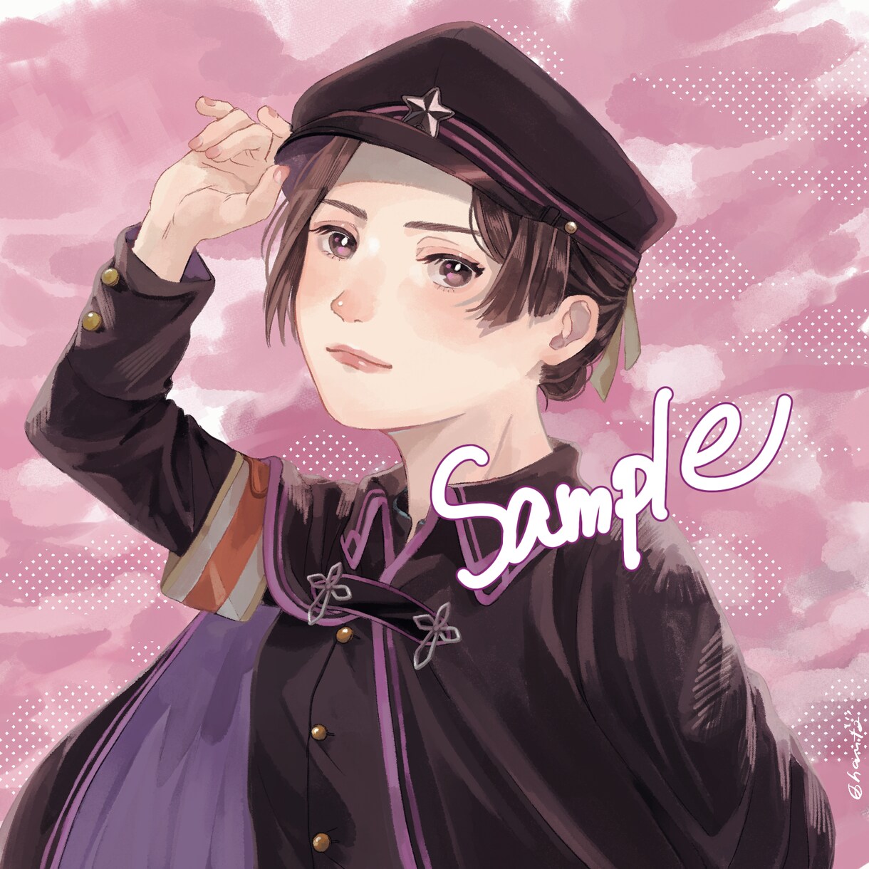 お手頃価格◎柔らかい雰囲気の厚塗りイラスト描きます SNSアイコンにおすすめです！版権◎創作◎似顔絵◎商用可◎ イメージ6