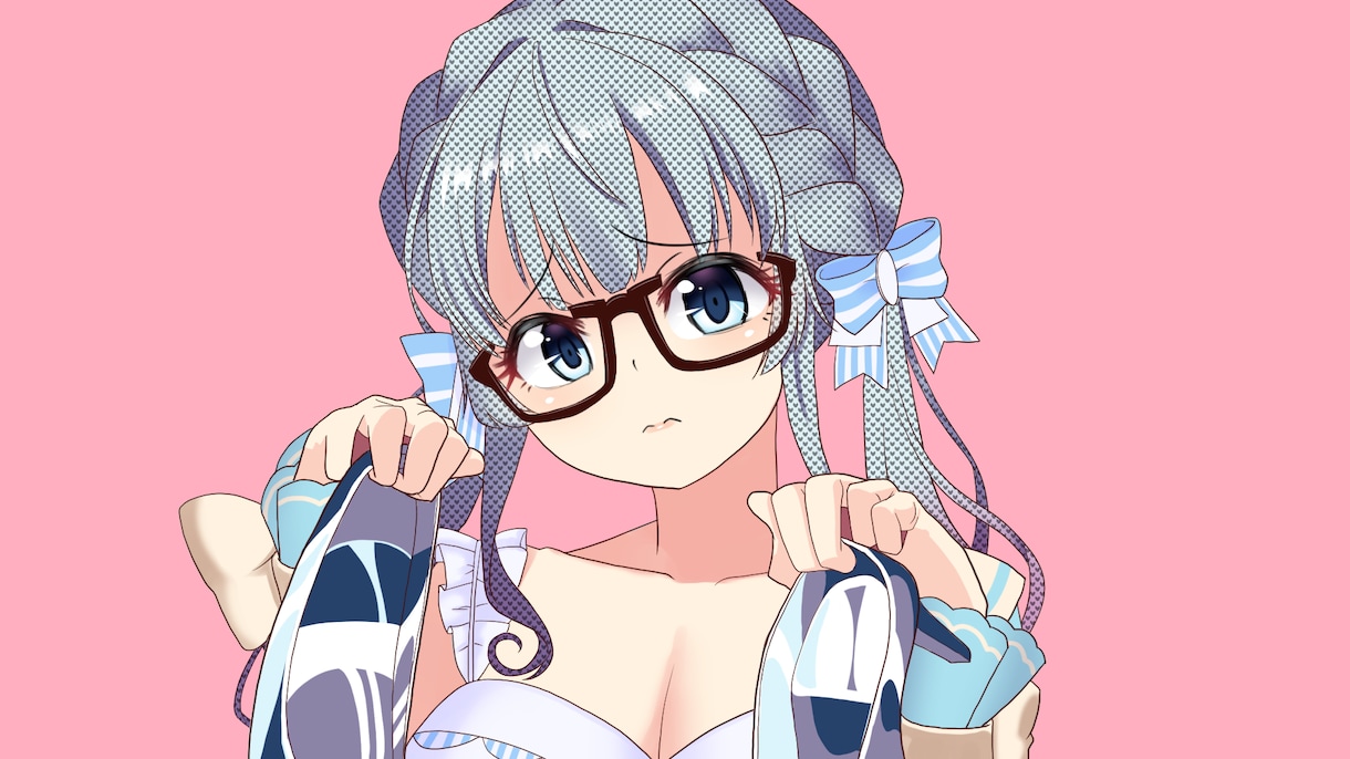 歌ってみたＭＶ用のイラストを描きます 目を惹くイラストで歌ってみたMV素材をご提供します イメージ6