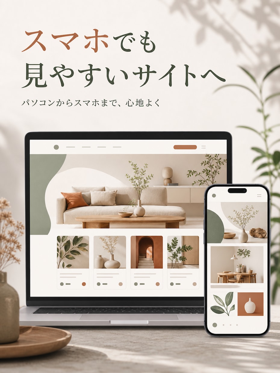 小規模事業者のホームページを制作します 要件整理から公開後の相談まで丁寧に対応します イメージ1