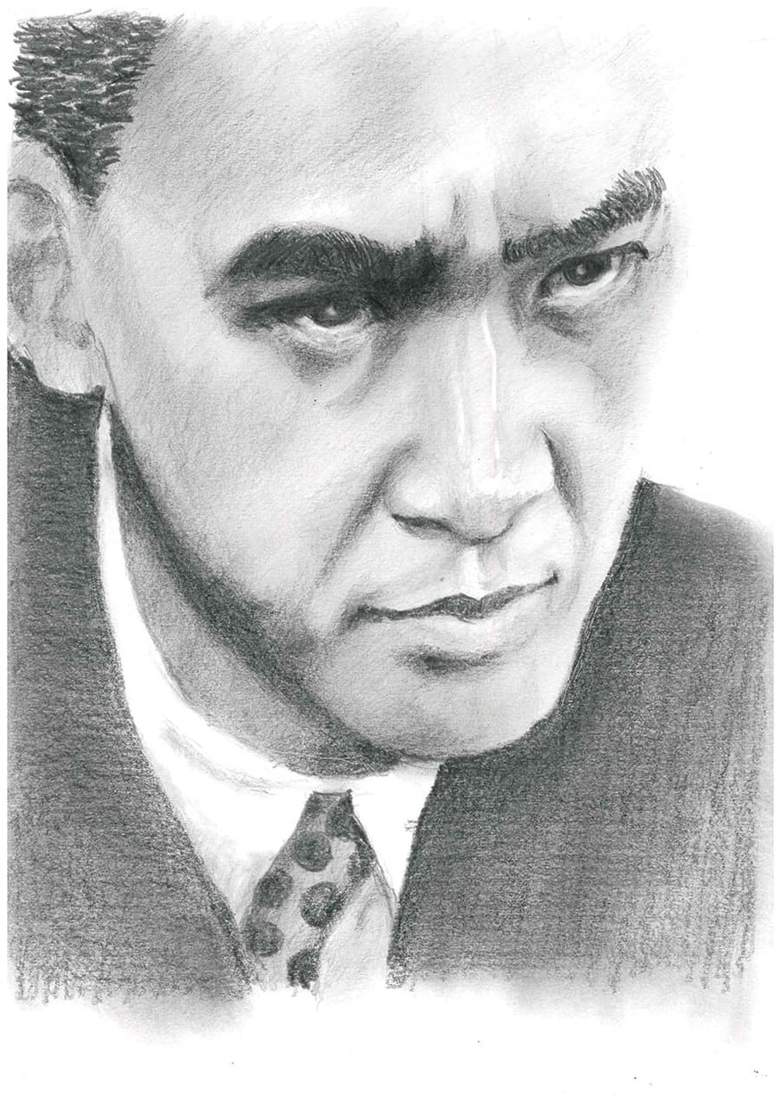写真を基にデフォルメ少なめの似顔絵を描きます 鉛筆画・水彩画でリアルな似顔絵を描きます。 イメージ1