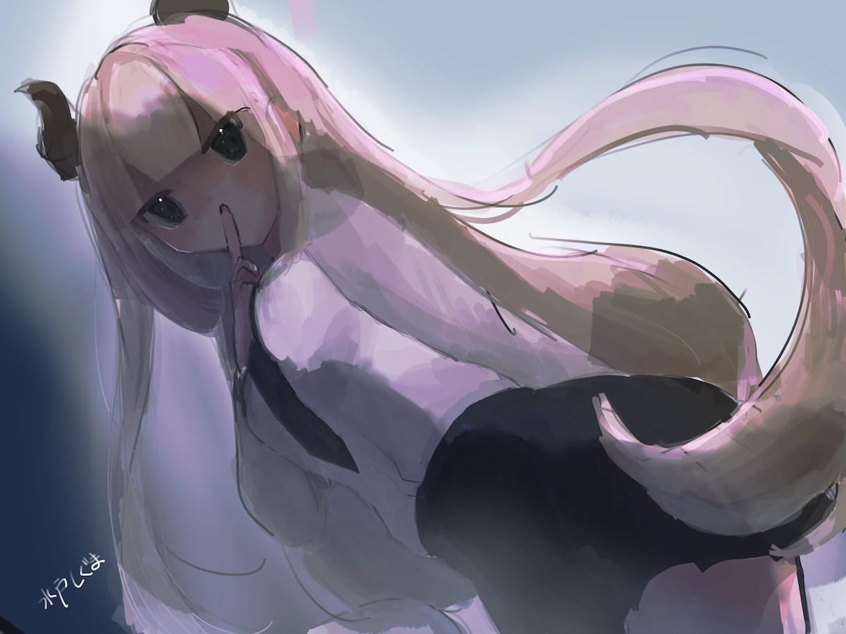 可愛い女の子のイラスト描きます ちょっと幼い絵柄の可愛らしいイラスト描きます！ イメージ8