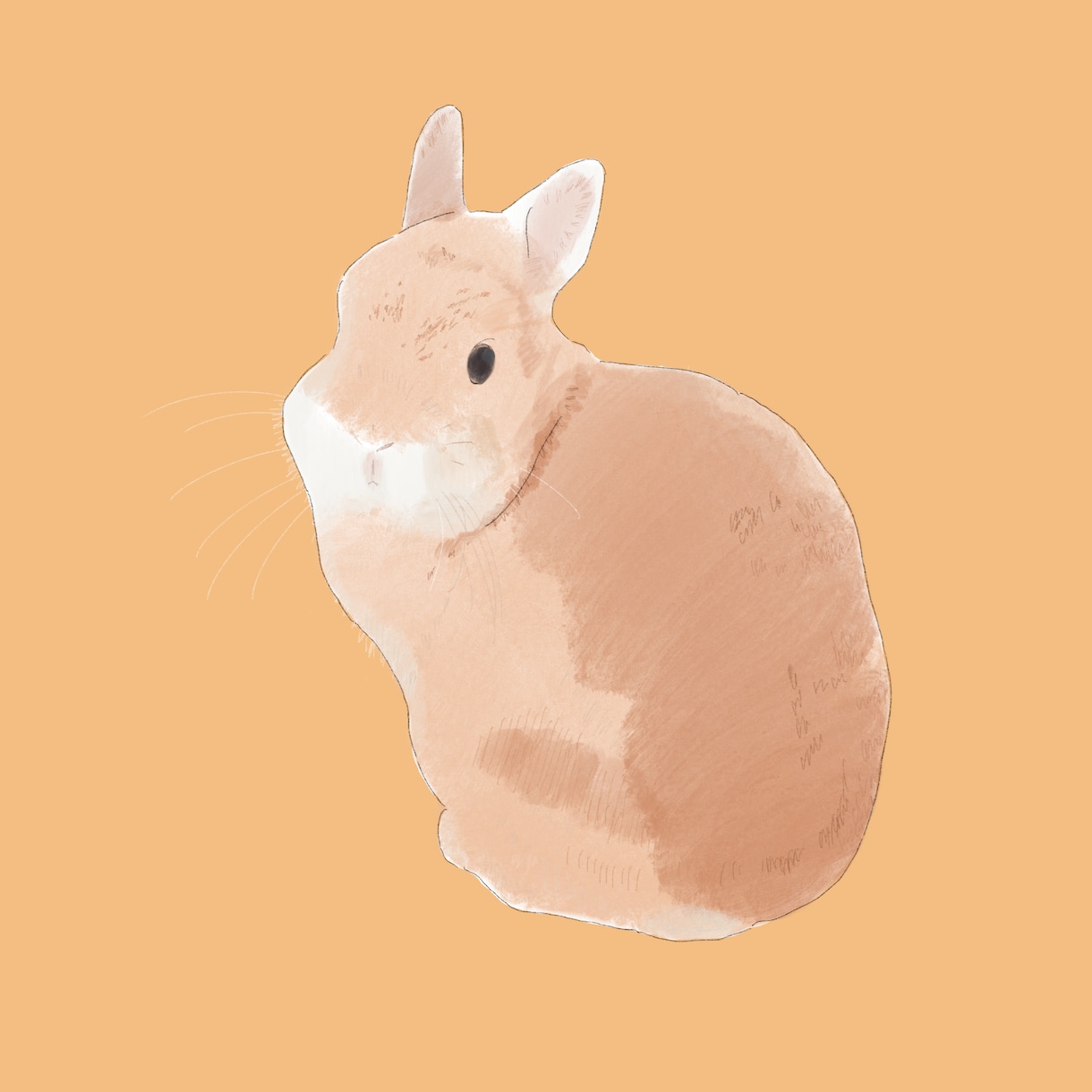 大切なペットのかけがえのない瞬間をイラストにします SNSアイコンや記念としてもご利用いただけます◎ イメージ3