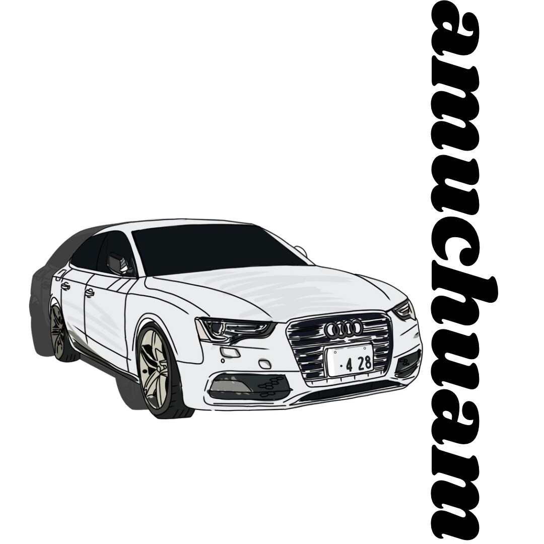 大切な愛車のイラストオーダー承っております 背景色や文字色、フォント無料でご希望お伺いします！ イメージ2