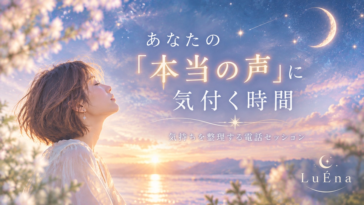 あなたの「本当の声」に気かつくお手伝いをします あなたの声を聞く時間~気持ちを整理するセッション イメージ1