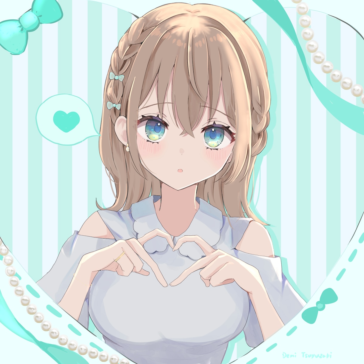 商用無料！全力で可愛い女の子を描きます ラフまで修正無制限！アイコンやミニキャラに是非！ イメージ1