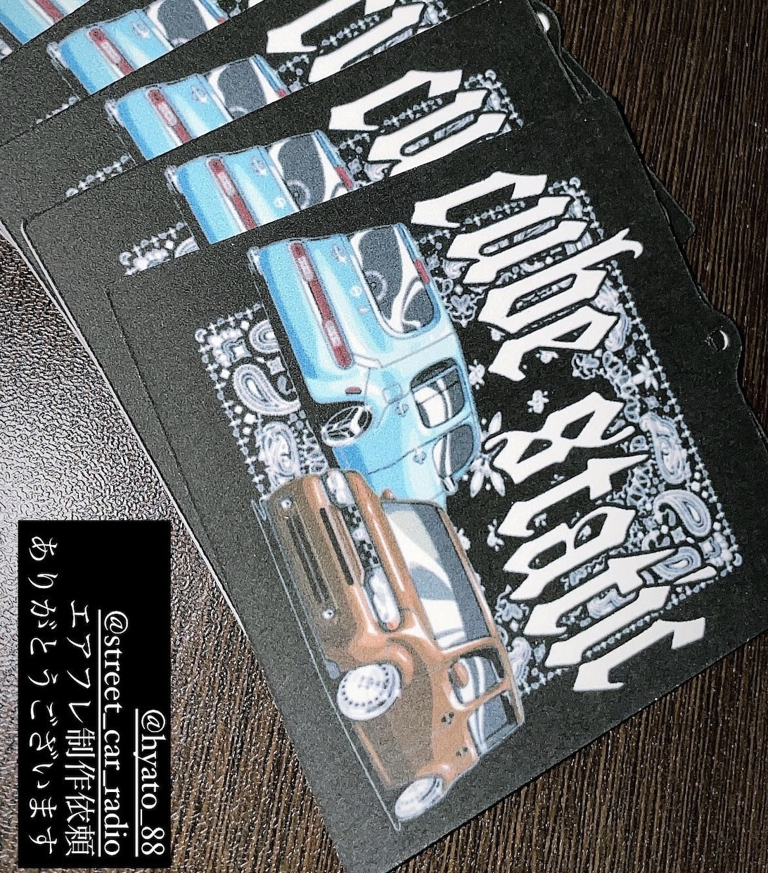 あなたの愛車でエアフレッシュナー作ります イラスト代、材料制作費用、手数料送料諸々込みです！！ イメージ2