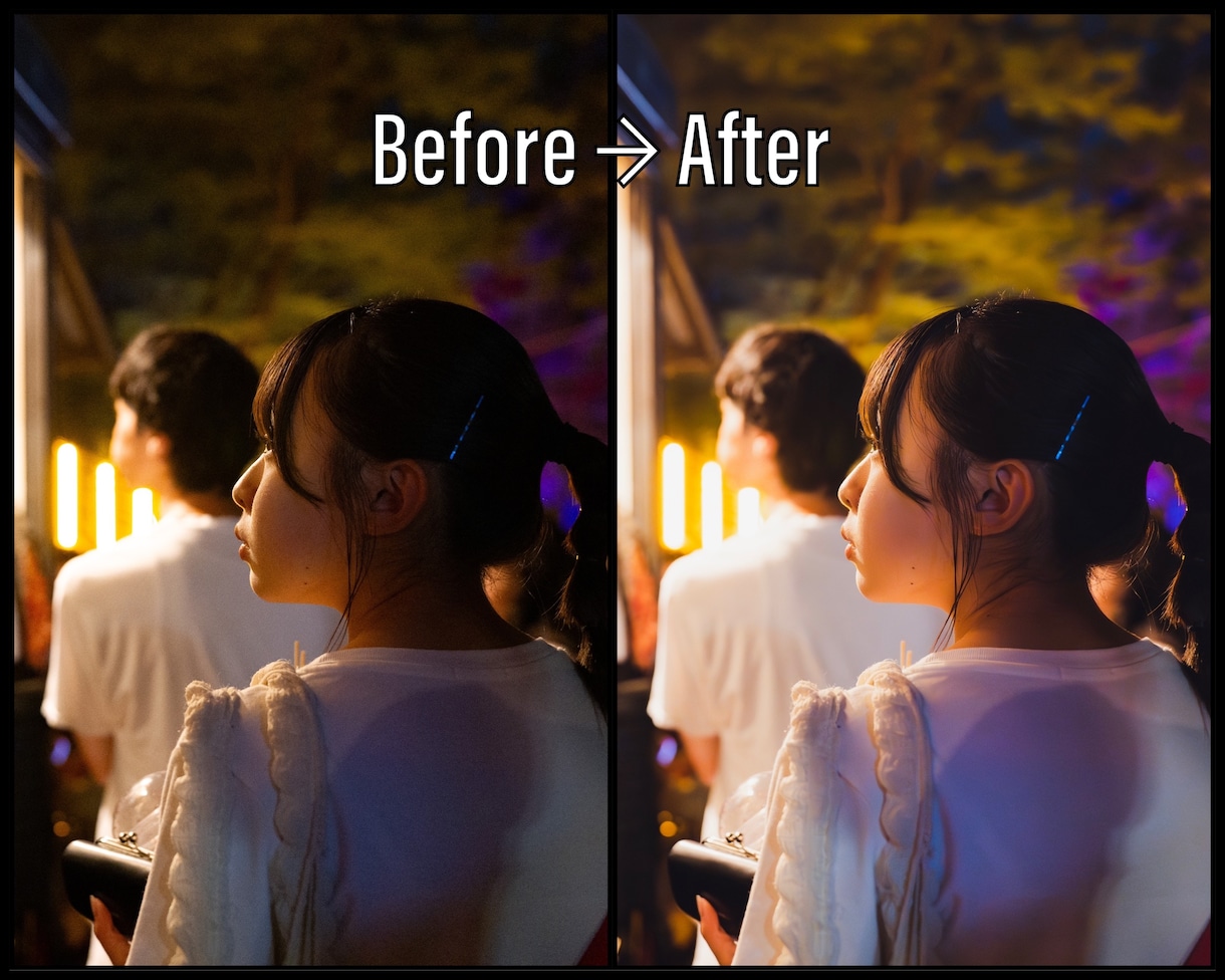 お手持ちの写真を綺麗な色味に編集します スマホの写真も一眼レフのように！ イメージ4