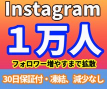 インスタのフォロワーが1万人になるまで拡散します 全て実在するリアルユーザー ！最高品質、減少なし、凍結なし！ イメージ1