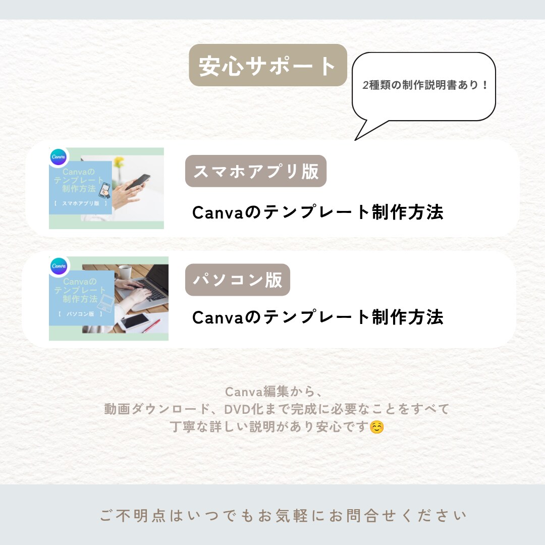 結婚プロフィールムービー・テンプレート自作できます 初心者でもCanvaで簡単！６種類から1つ選べる・音楽付き イメージ10