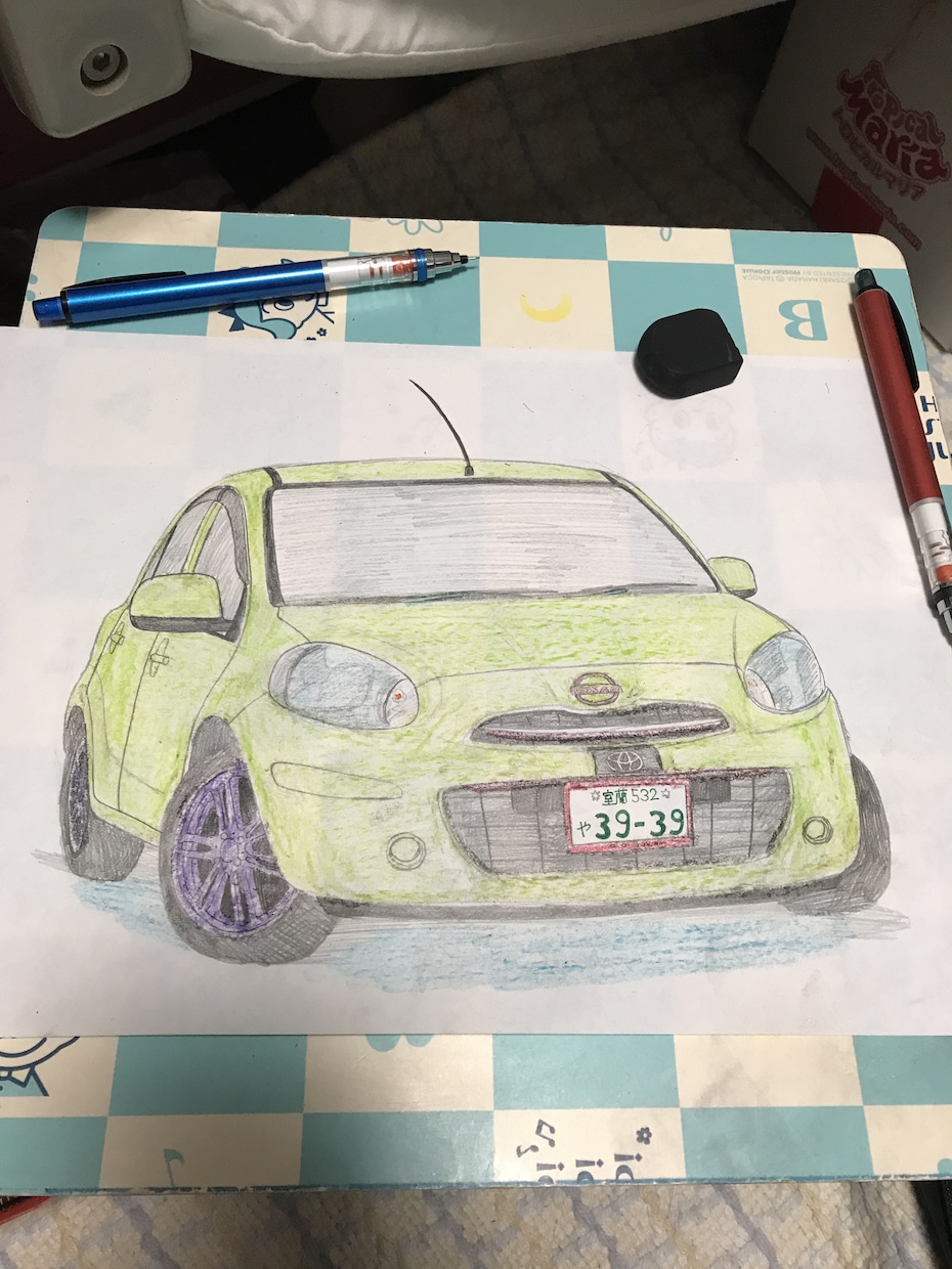 貴方様の愛車、好きな車の鉛筆画描きます 貴方の好きを絵にして残しませんか？ イメージ2