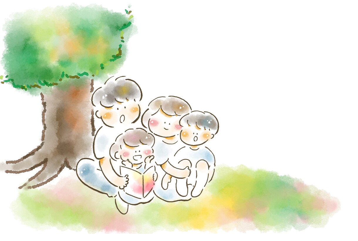 水彩画風タッチイラスト描きます ふんわり優しい水彩画風イラスト‪⟡.· イメージ3