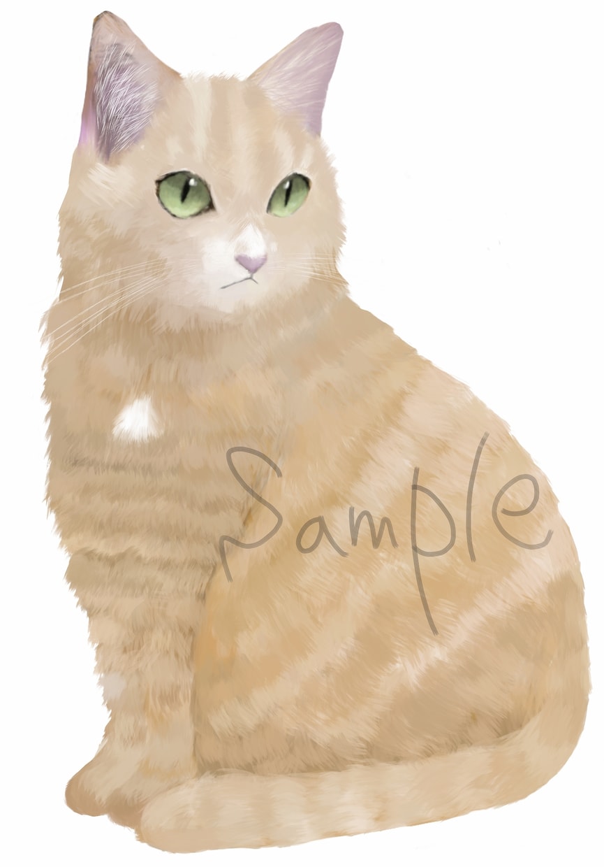 もふもふおしゃれ✨心温まる動物アイコン描きます デジタルだけどアナログタッチで可愛い動物を描きます イメージ2