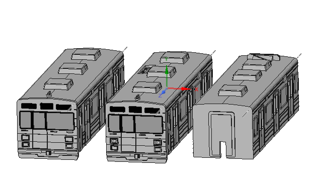 CADで鉄道模型のデータ作ります Nゲージ、HOゲージ、プラレールなどのデータを制作します。 イメージ3