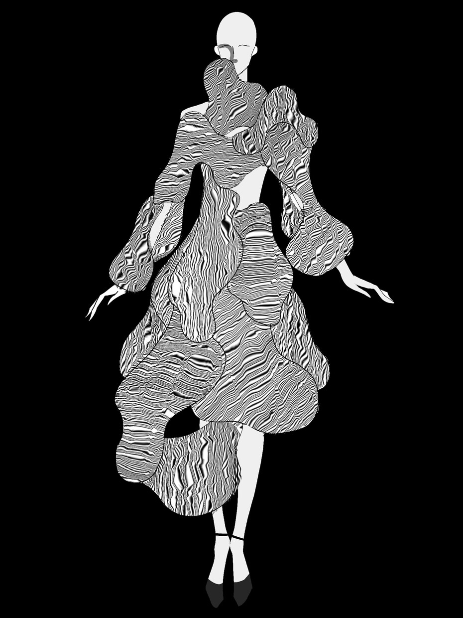 人と被らないようなデザインを提案します 服飾専門学生目線での、モードなデザインを提案します。 イメージ5