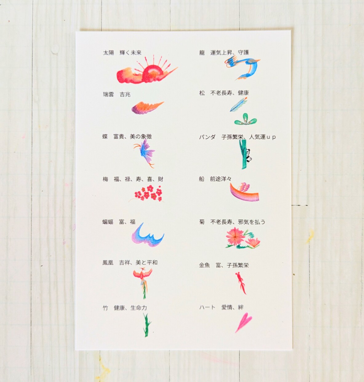 あなたの好きな一文字を、縁起物の花文字で描きます 額縁付き☆開運インテリアに。プレゼントにも喜ばれます。 イメージ6