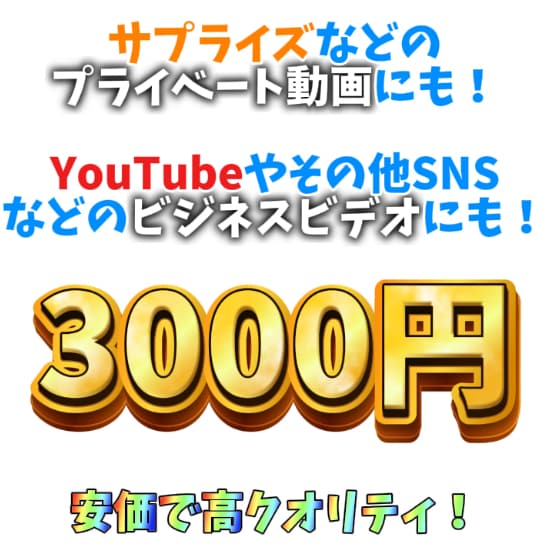 安価で動画編集をします 20分以内の動画を高クオリティで編集します イメージ1