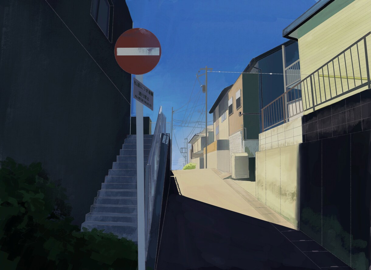 ゲーム背景、イラスト背景描きます リアリティある空間が感じられる背景イラストの作成 イメージ3