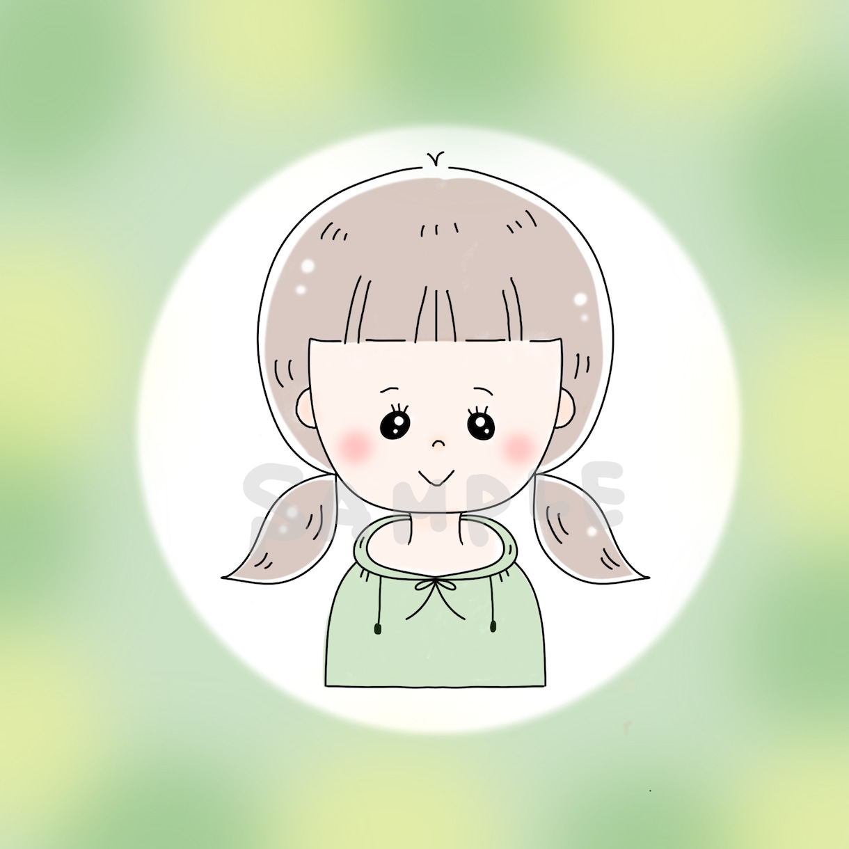 組み合わせ自由！似顔絵アイコン&1枚絵お描きます 特徴をしっかり捉えたふんわりかわいいデザインをお届けします♡ イメージ7