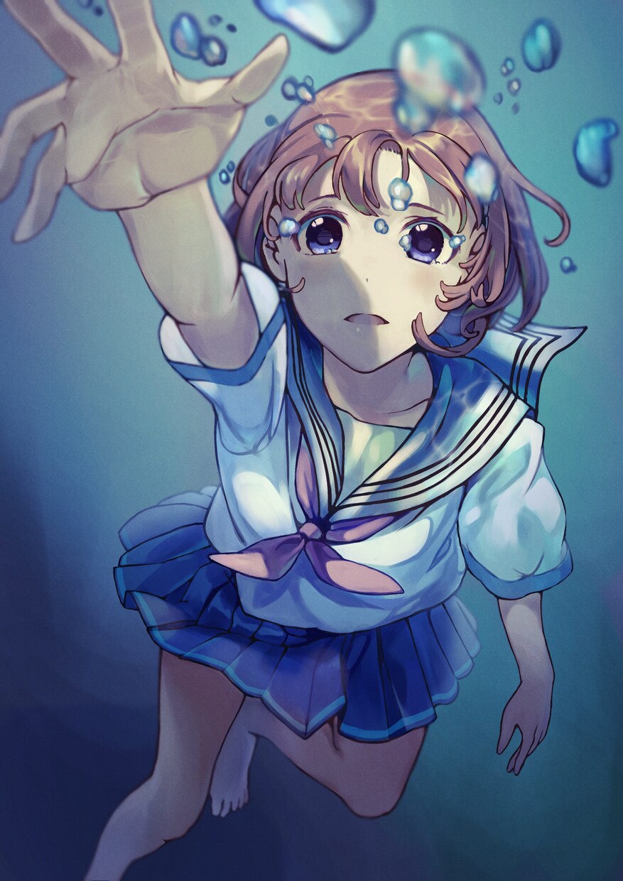 お好みのシチュエーションのイラストを描きます 同人誌の表紙、動画のサムネに雰囲気のあるイラストを イメージ2