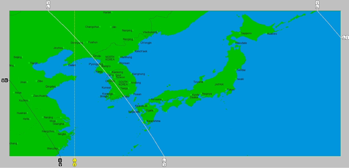 アストロ風水マップ【日本版】鑑定・作成します ◆あなただけの開運場所をお教えします。オリジナル鑑定書付き イメージ2
