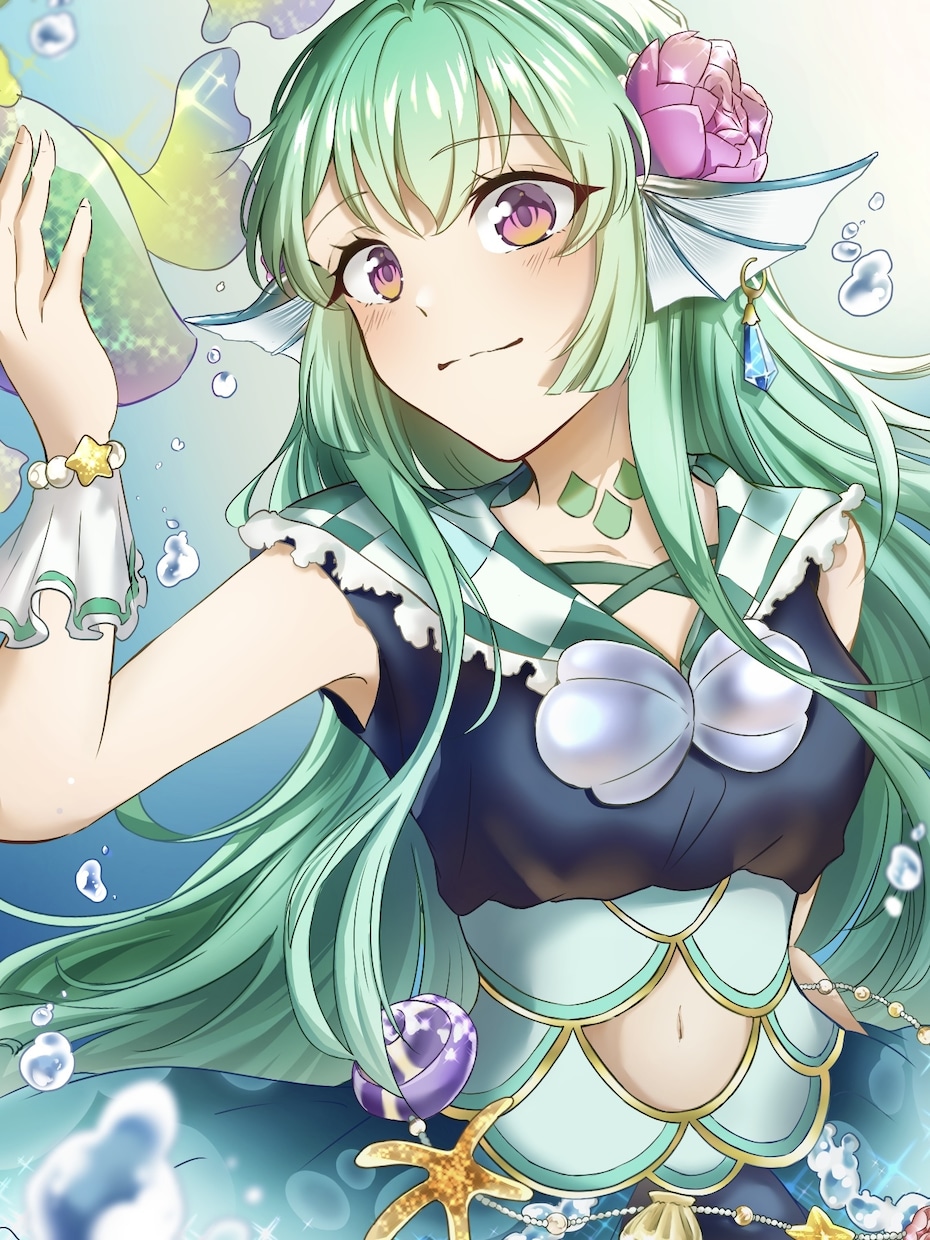 かっこいい男性、かわいい女性を一枚絵で描きます ソシャゲ風の塗り•タッチで描きます！ イメージ9