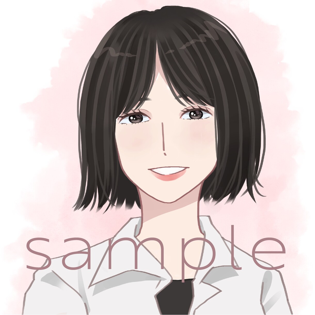 透明感あふれる、キラキラしたアイコン作成します ～LINE、SNSのアイコンにいかがでしょうか～ イメージ5