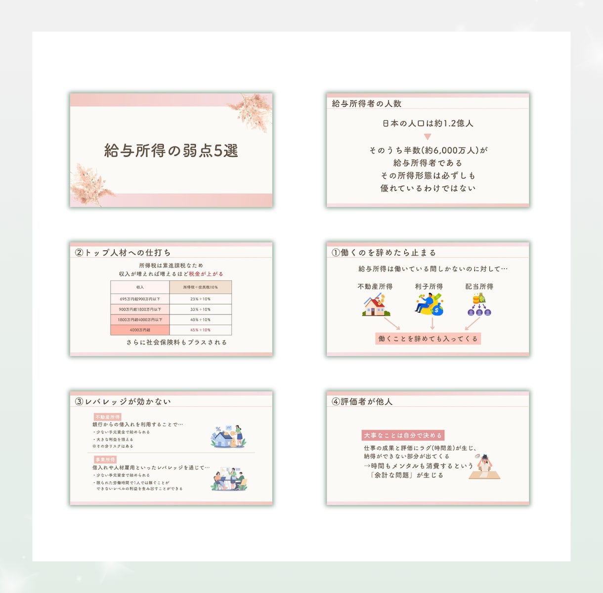 はじめてでも安心◎見やすいスライド資料を作ります はじめての方も安心の図解対応◎ イメージ3