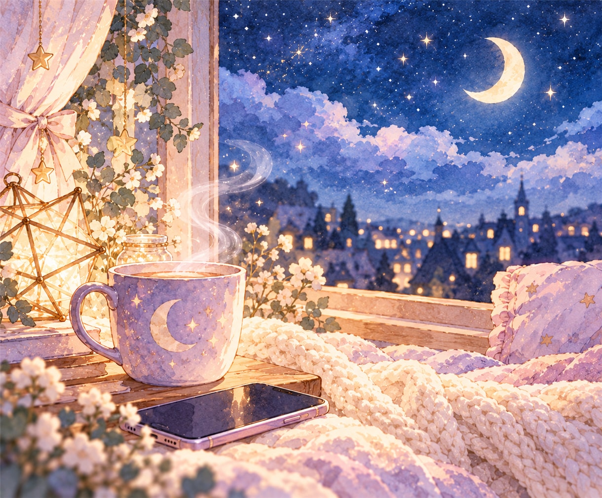 モヤモヤして眠れない夜に♡愚痴・不安・雑談ききます 寂しい夜も楽しく話したい夜も♡あなたのお話聞きます イメージ2