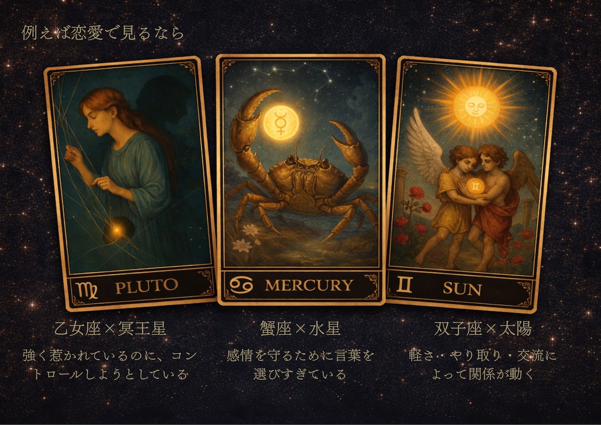 星映タロット　今の状況とその先の流れを読み解きます 何となくでは終わらせません。 理由まで、きちんと言葉にします イメージ3