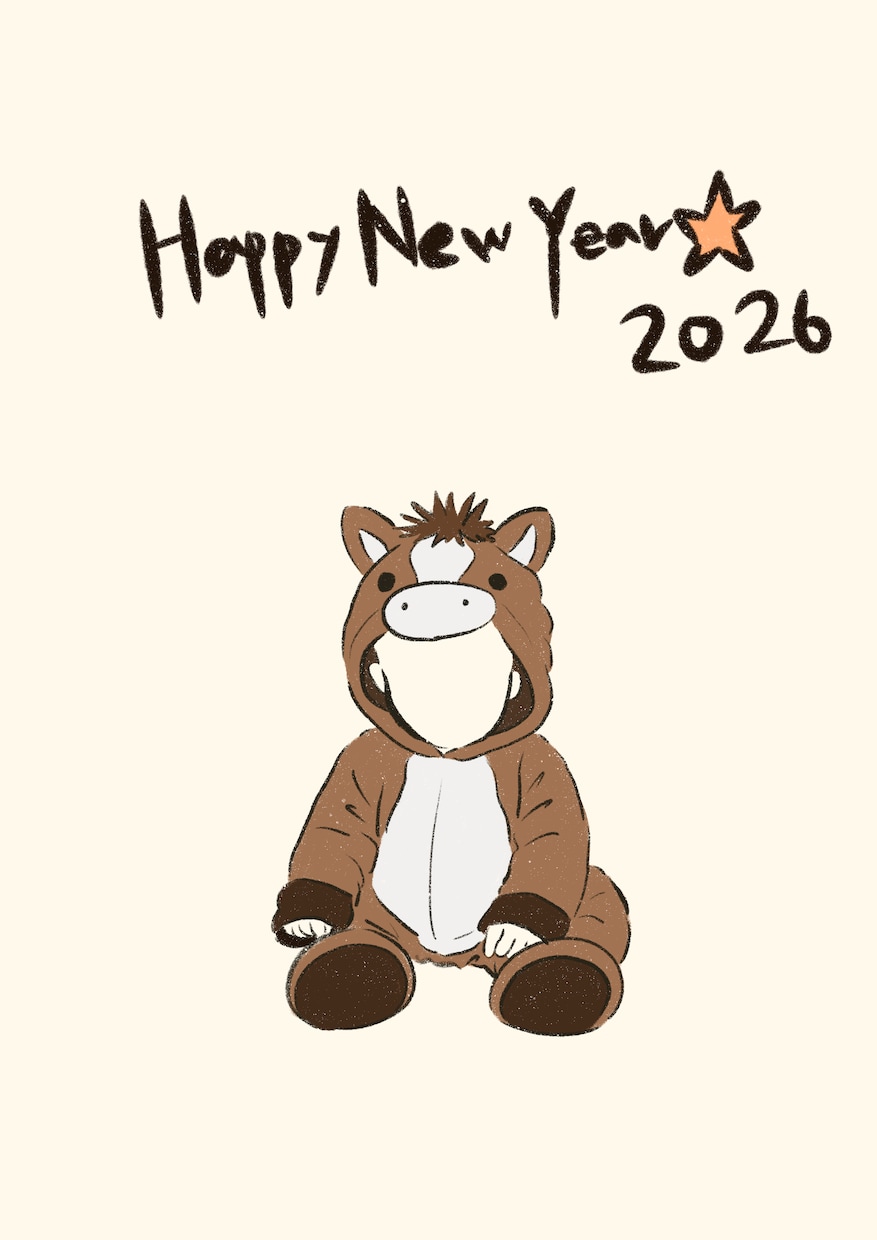 即日◎お写真からイラスト描きます 赤ちゃんや家族の思い出をやさしいイラストに イメージ1
