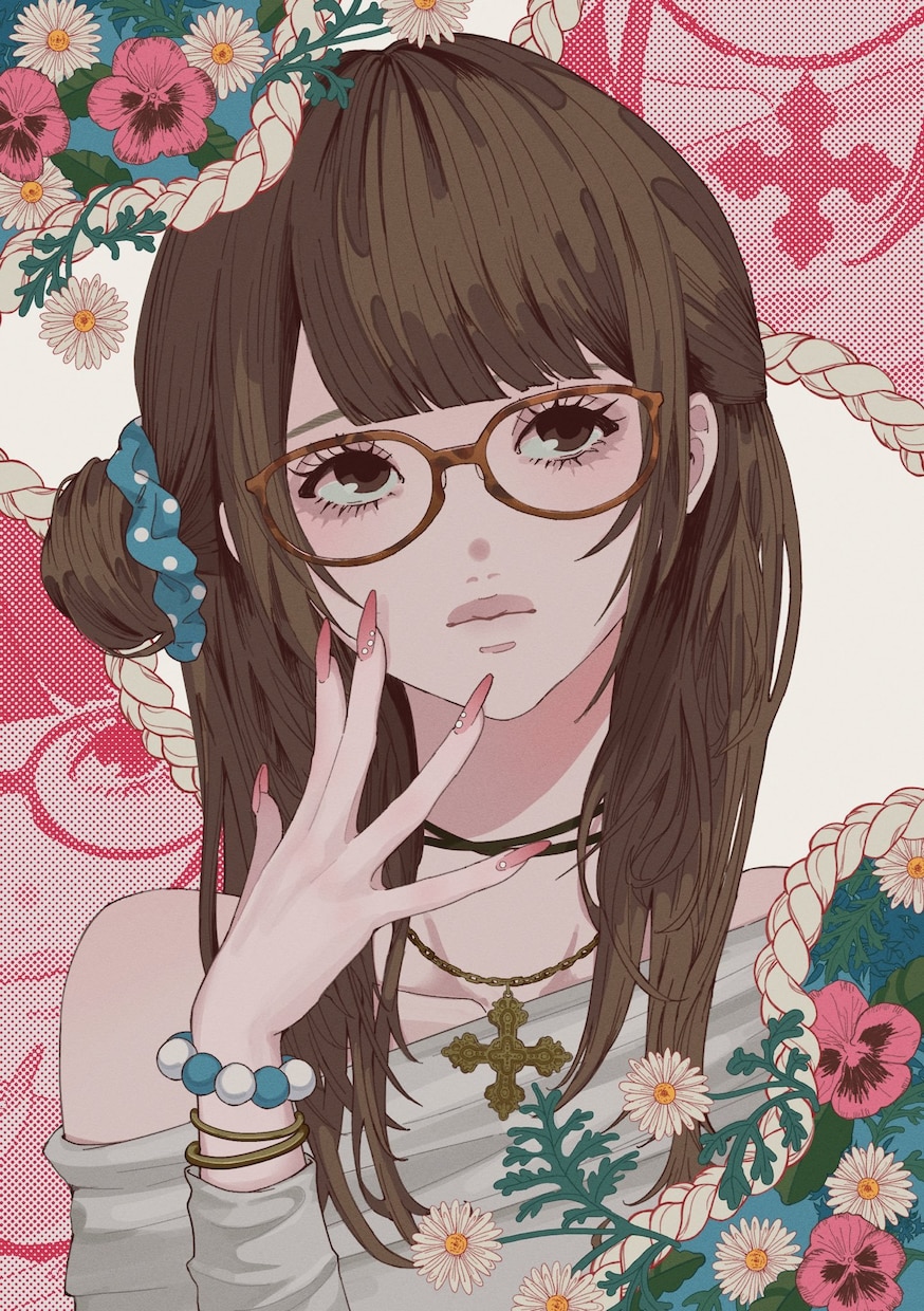 イラスト・アイコンを制作します 可愛い女の子を得意としています イメージ4