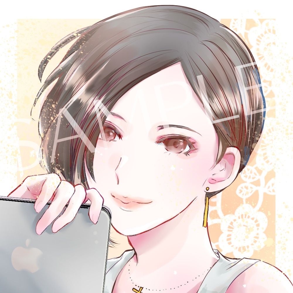 ラフ２個作成☆背景も無料♪アイコンお描きします 小物料金一点無料！商用利用OK☆最後まで丁寧を心がけます イメージ3