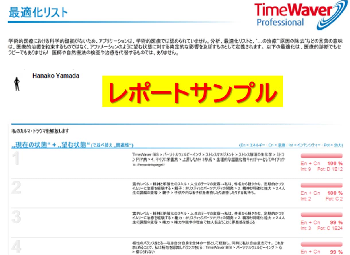タイムウェーバーでエネルギーメンテナンスします 定期的な調整にオススメセット！4週間の波動調整 イメージ3