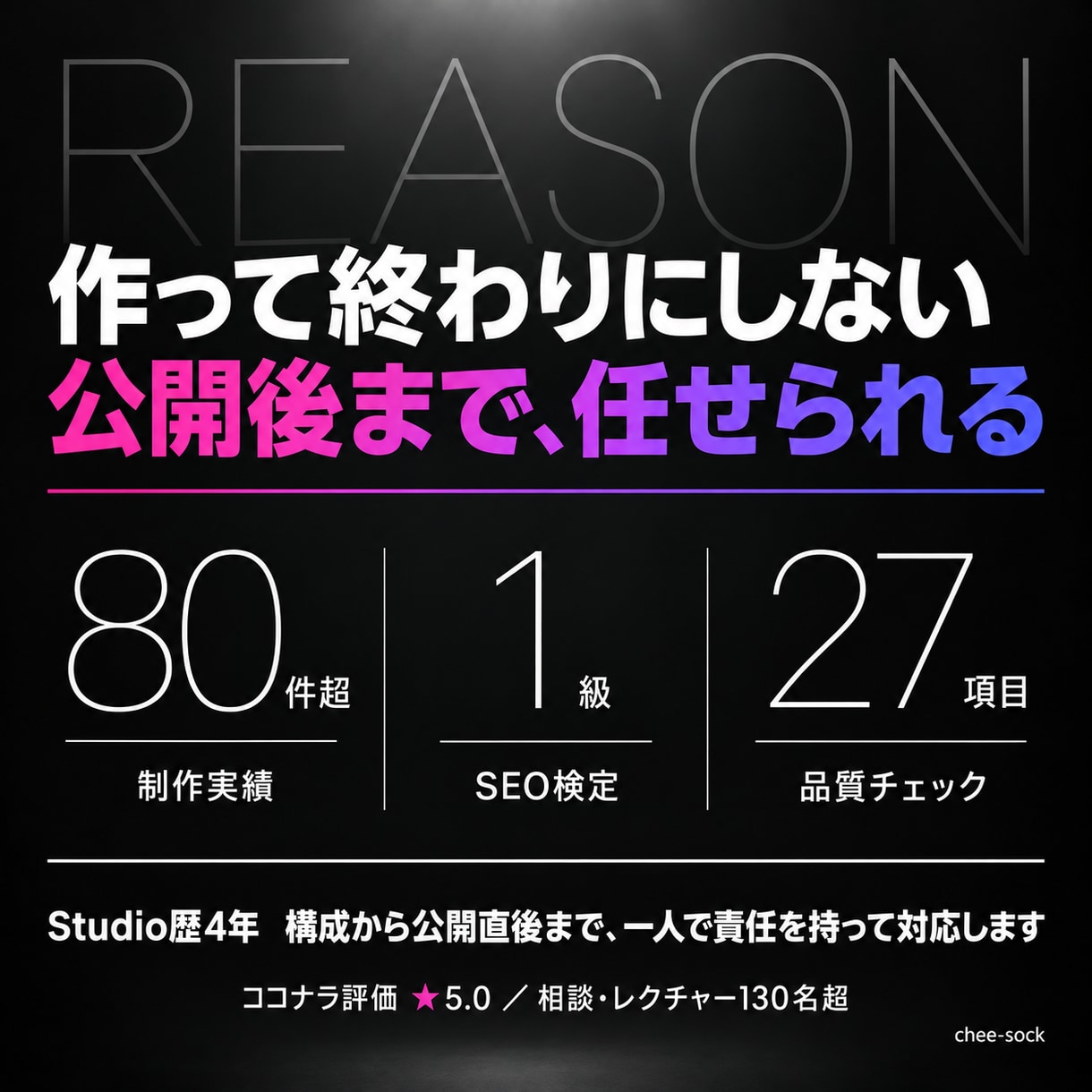 実績65件｜売上UPするLPを作成します SEO対策／スマホ対応／正確なマークアップ／Google連携 イメージ3