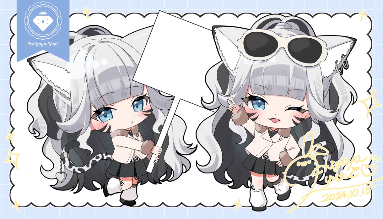 商用利用無料！デフォルメ・SDイラスト描きます グッズに最適！Vtuberさんや、活動者さんにおすすめです！ イメージ7