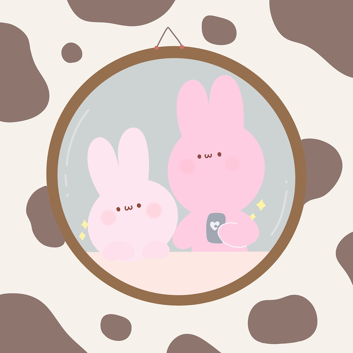 ゆるい動物たちお描きいたします SNSアイコン、ヘッダー等、お好きなことろにお使い下さい♡ イメージ3
