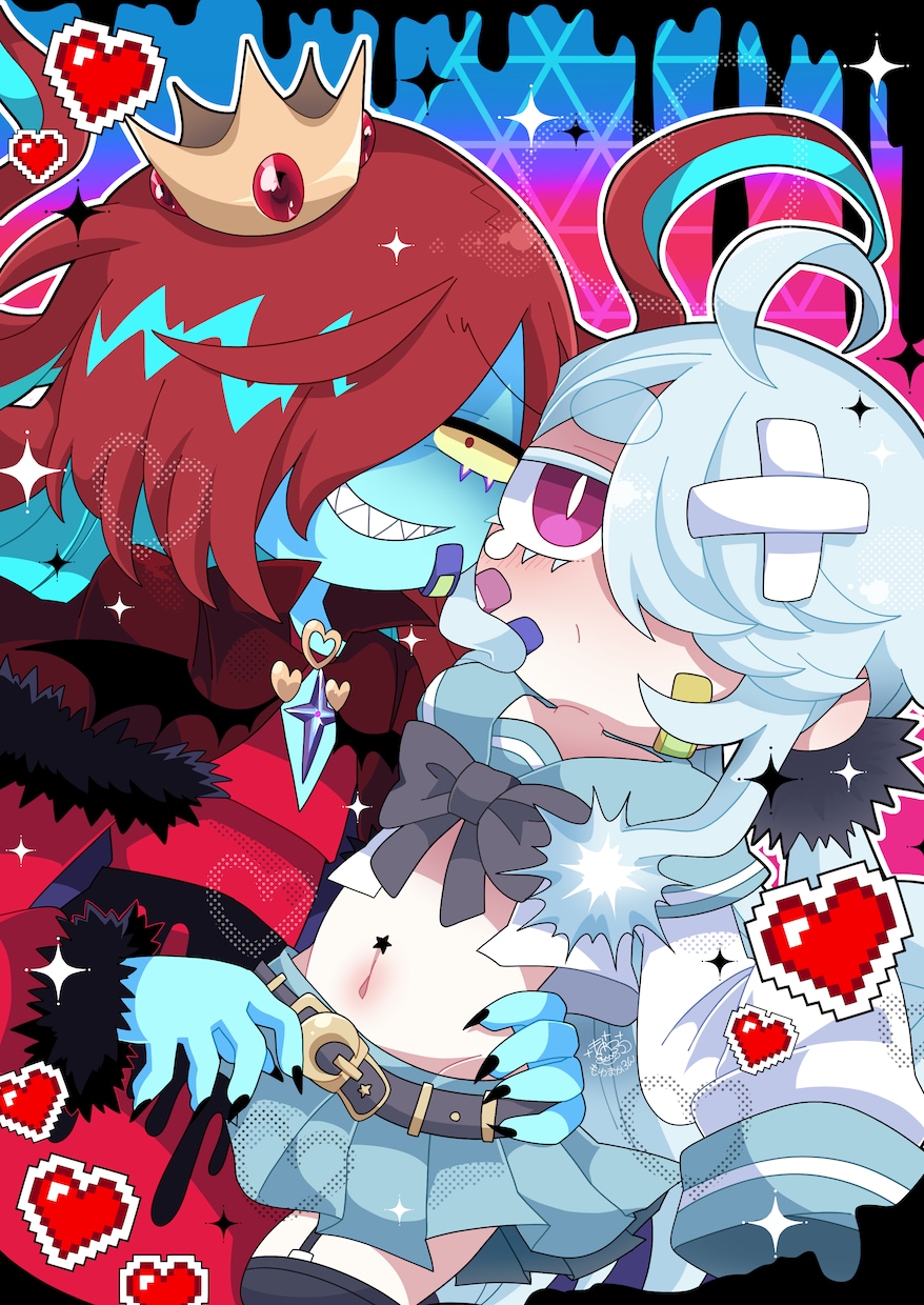 デフォルメが効いた絵柄で個性的なイラストを描きます 【短納期】一枚絵、キャラクターデザインなどを請け負います。 イメージ5