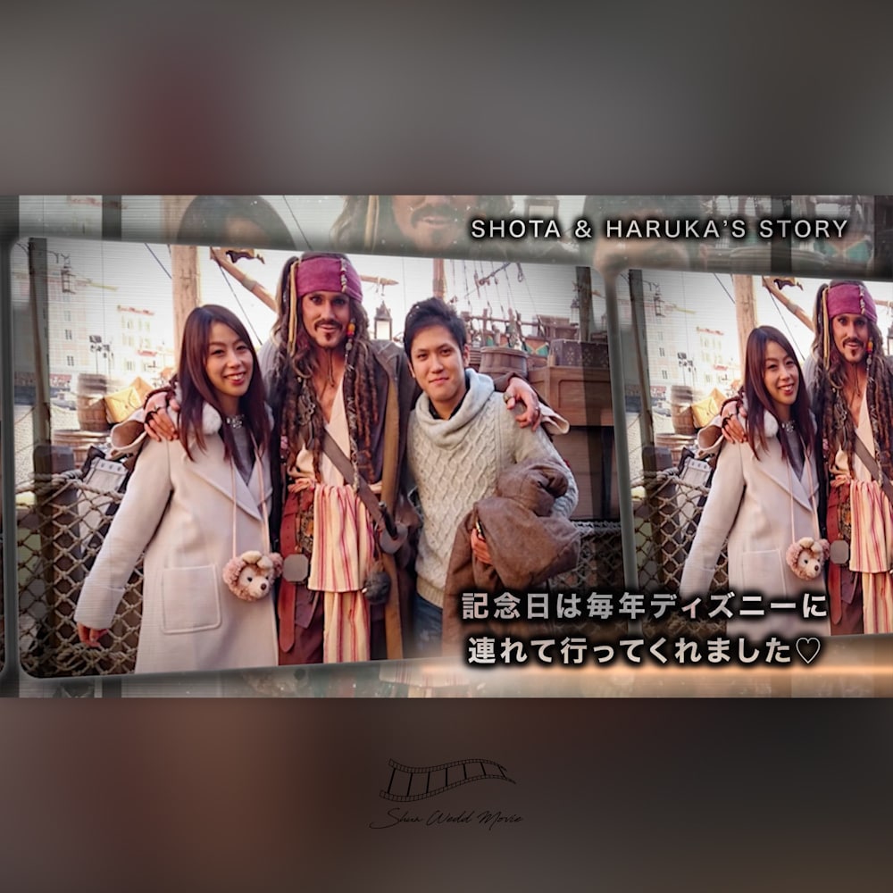 フィルム映画のような素敵な生い立ちムービー作ります 写真とテキストを送るだけ！長さ自由！素敵な雰囲気のムービー イメージ4