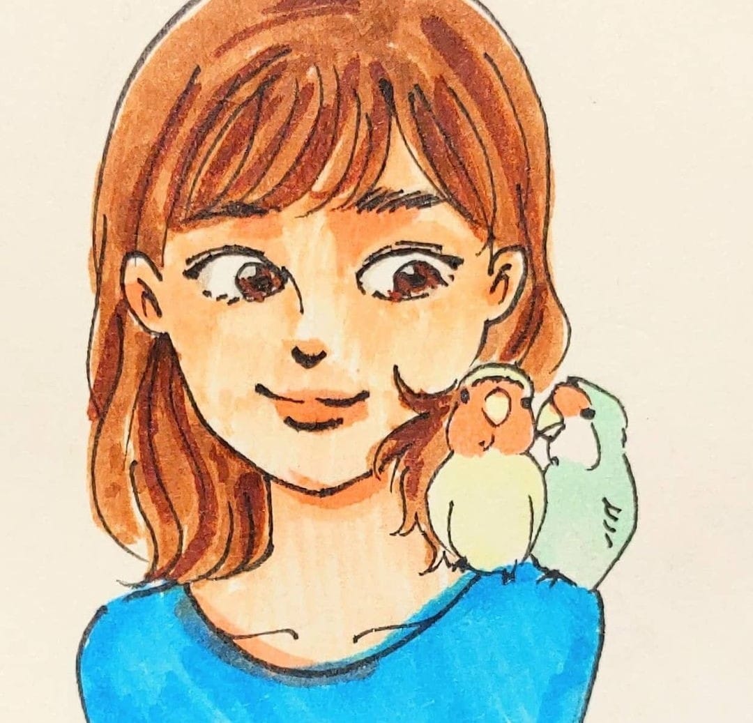 人物・動物をモチーフとしたアイコンをつくります 無料修正あり！女性や中性的な人物／動物全般のイラストが得意 イメージ7