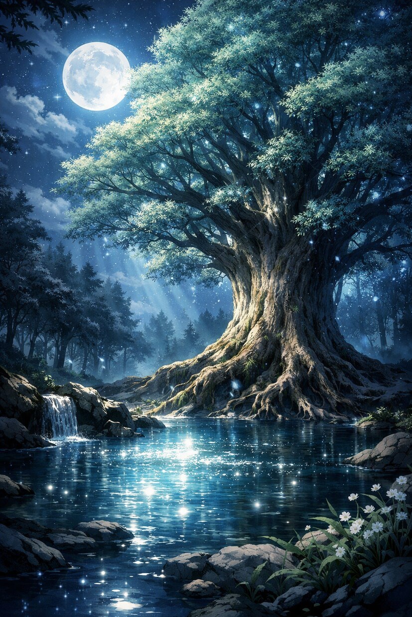 癒し・幻想系｜雰囲気重視のビジュアル提案をします 壁紙や個人利用向けの幻想的なビジュアル提案です イメージ2