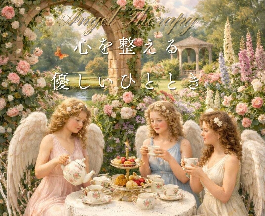 エンジェルセラピーをします エンジェルの力をかりて、癒やしのひとときを♪ イメージ1