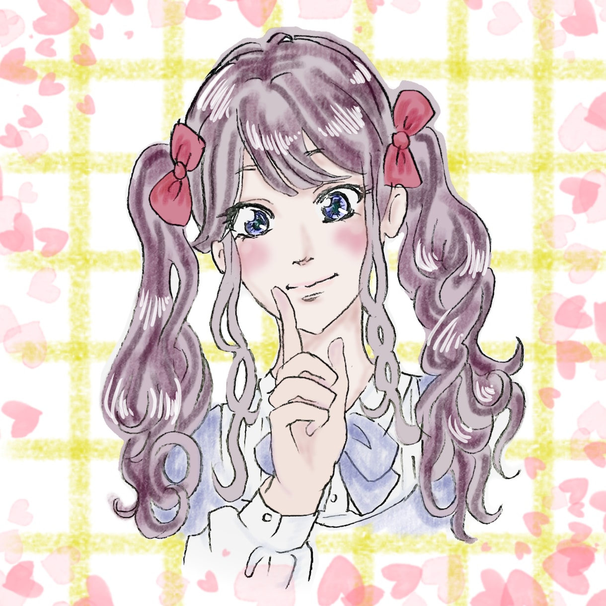 修正無制限★世界に1つのゆるポジティブ絵描きます SNSアイコン/似顔絵/ウェルカムボード/歌みた/ヘッダー イメージ5