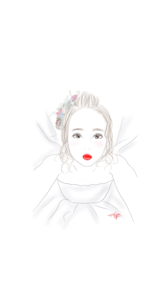あなたを可愛くふわっとした似顔絵描きます 特徴をとらえつつ更に素敵に仕上げます！ イメージ7