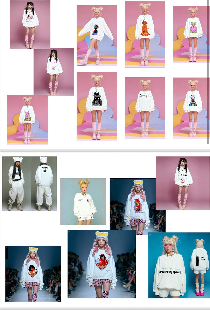 Tシャツパーカーオリジナルグラフィックデザインます 個人、ネット販売向けのお客様に経費節減とスピード商品作成 イメージ9