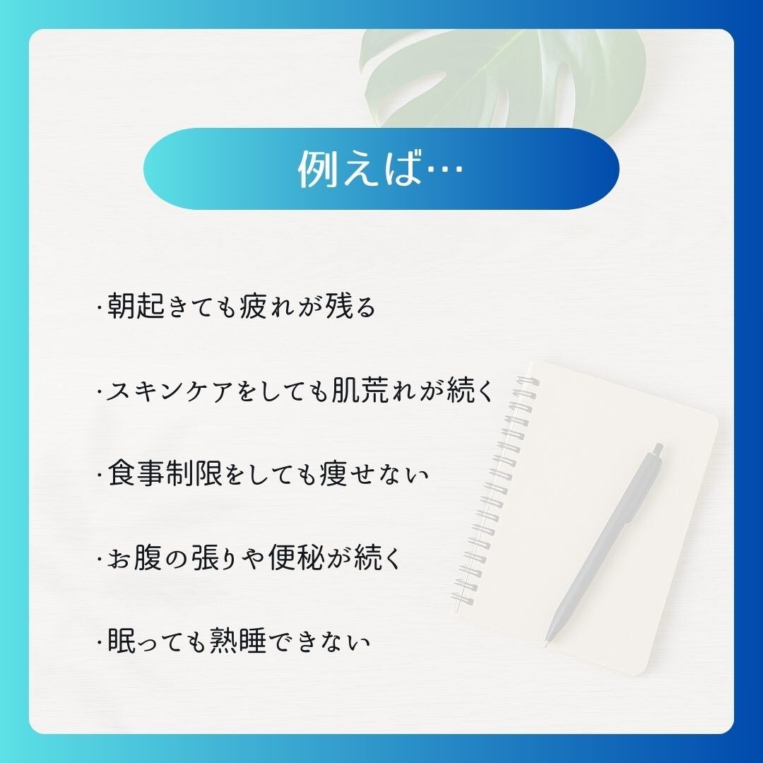 管理栄養士があなたに必要な栄養素を選びます 食事改善とサプリメントであなたにあった食生活をご提案！ イメージ2